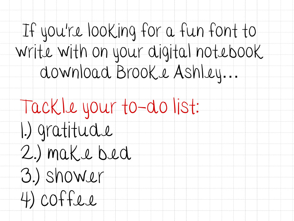 Brooke Ashley Font