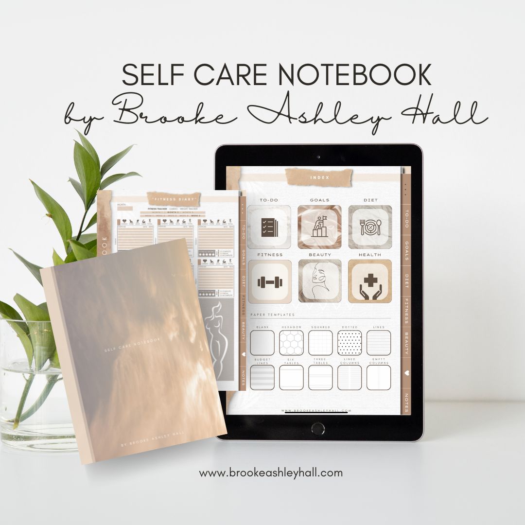 SELF CARE DIGITAL NOTEBOOK by Brooke Ashley Hall